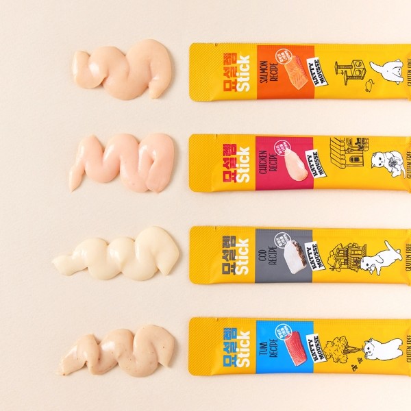 페오펫몰,[페슬러] 묘설렘 스틱 고양이 습식 간식 치킨맛 40개입