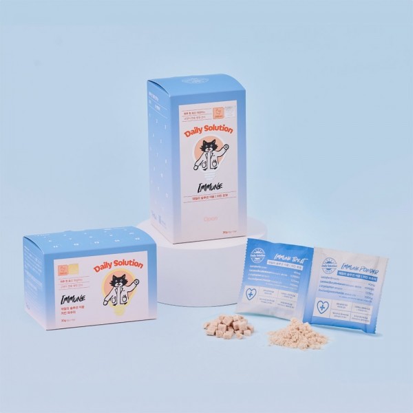페오펫몰,닥터펠리스 데일리솔루션 이뮨 파우더 영양제 2gx15p (30g)