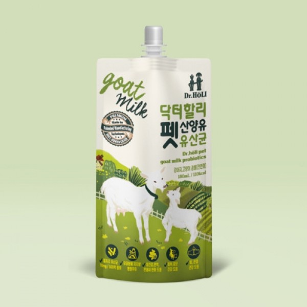 [여름맞이특가] 닥터할리 펫 산양유 180mL (10개입)