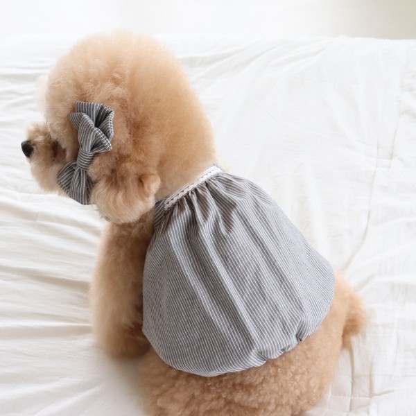 페오펫몰,[댕캉스특가] 쉬오트 베이비 벌룬 탑 (차콜)