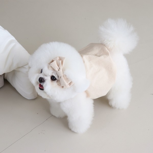 페오펫몰,[댕캉스특가] 쉬오트 베이비 벌룬 탑 (버터베이지)