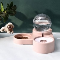 펫포에버 반려동물 버블 급수급식기 애견 자동급수 2구식기