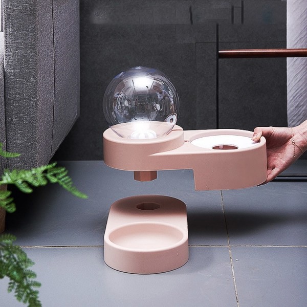 페오펫몰,펫포에버 반려동물 버블 급수급식기 애견 자동급수 2구식기