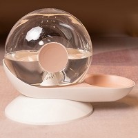 펫포에버 반려동물 달팽이 반자동 급수기 강아지 고양이 물그릇 2.8L