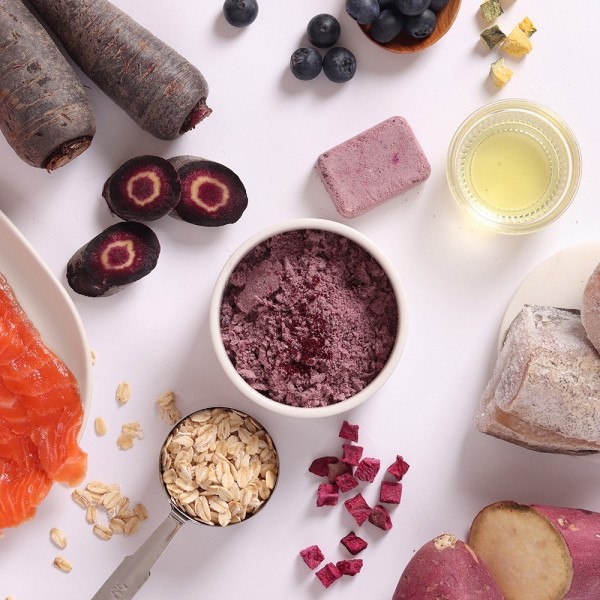 페오펫몰,[알로키친] 강아지 자연식 아이즈퍼플 (흰살생선&빌베리&루테인) 16개입 (64g) #저지방 #눈물