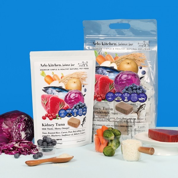 페오펫몰,[알로키친] 강아지자연식 키드니튜나 (참치&밀크시슬) 16개입 (64g) #저단백인칼륨 #신부전 #신장