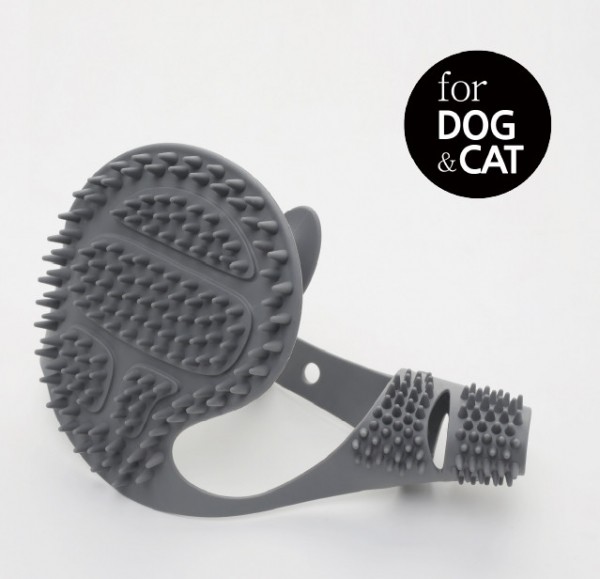 페오펫몰,몬도미오펫 그루밍 마사지장갑 더콤마V2 (고양이빗 강아지브러시 죽은털제거)