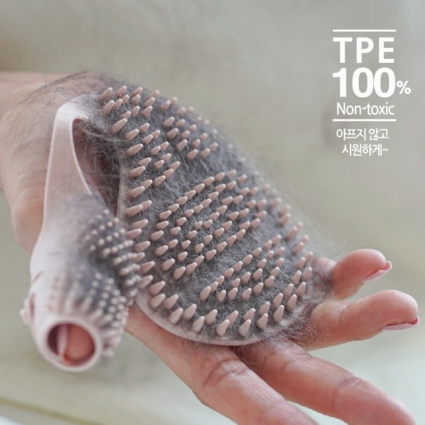 페오펫몰,몬도미오펫 그루밍 마사지장갑 더콤마V2 (고양이빗 강아지브러시 죽은털제거)