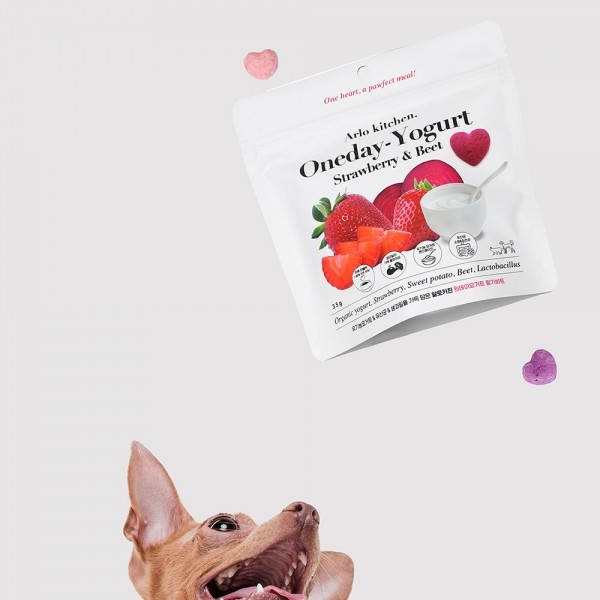 [알로키친] 강아지 유기농 생과일 요거트 4종 #범산목장 #유산균