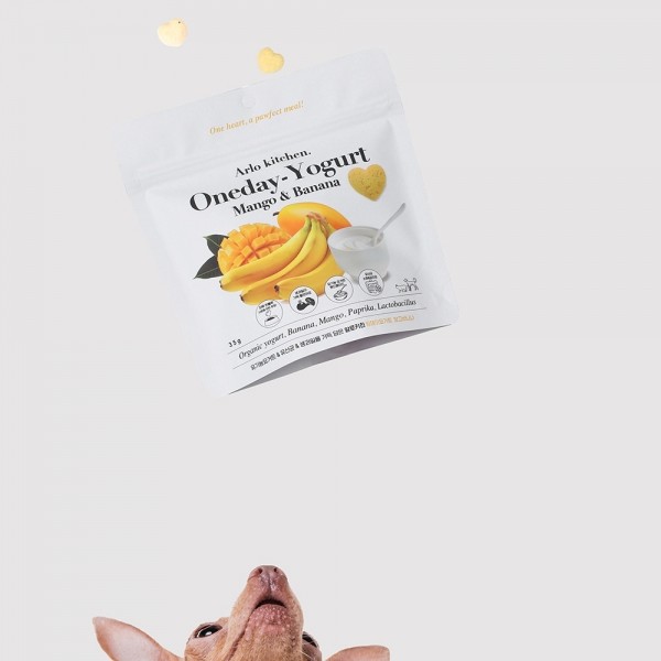 페오펫몰,[알로키친] 강아지 유기농 생과일 요거트 4종 #범산목장 #유산균