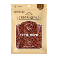 영양만점 강이지 수제간식 피부건강 오리안심저키 500g