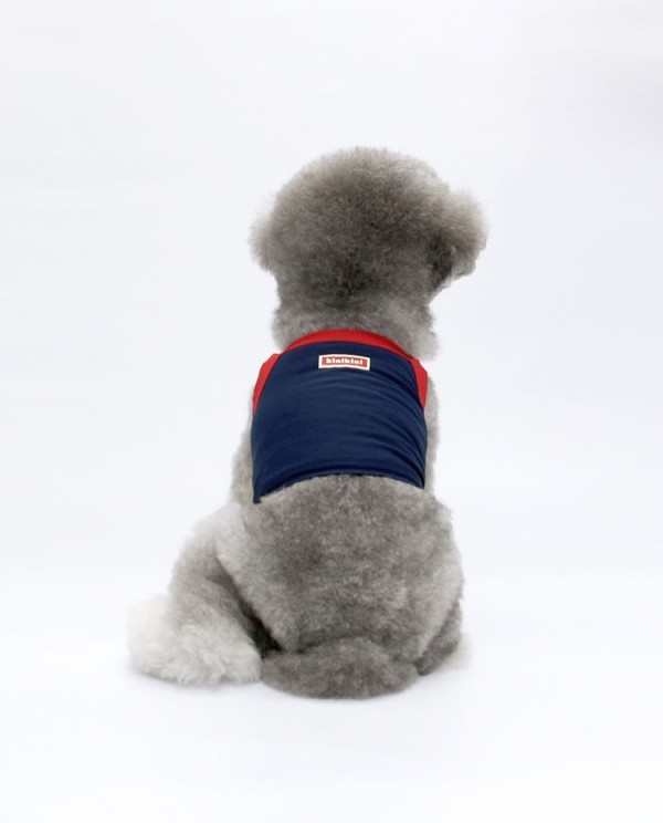 페오펫몰,[댕냥데이특가] 오리지널 시그니처 크롭탑 (네이비)