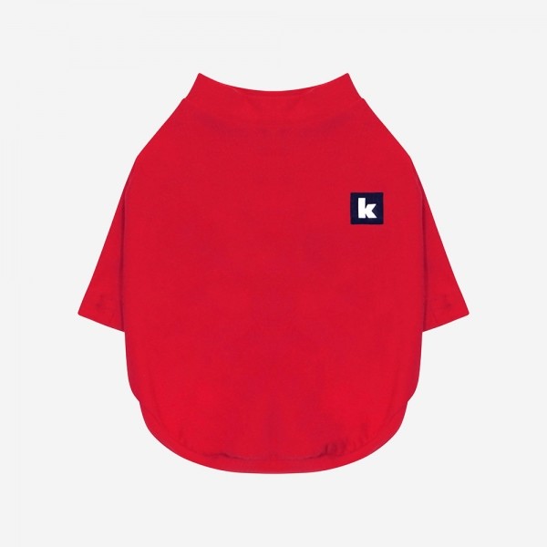 페오펫몰,KINI AEROWARM TSHIRT-RED(에어로히트텍)