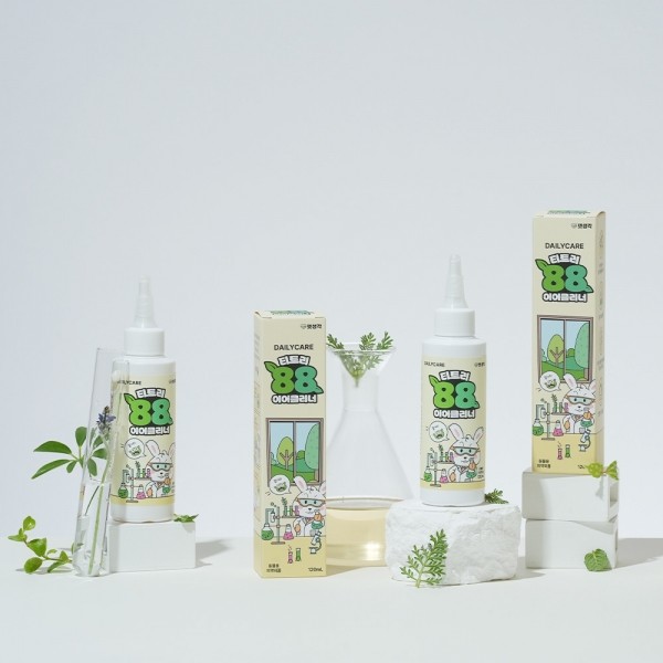페오펫몰,펫생각 천연 저자극 티트리88 강아지 이어클리너 120ml