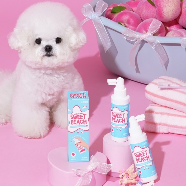 페오펫몰,펫생각 하루치카 스윗피치 덴탈 스프레이 125ml