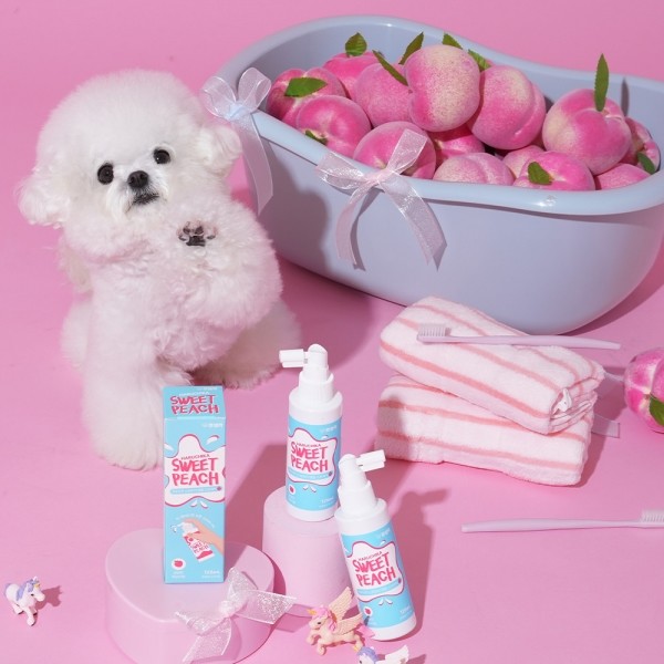 페오펫몰,펫생각 하루치카 스윗피치 덴탈 스프레이 125ml