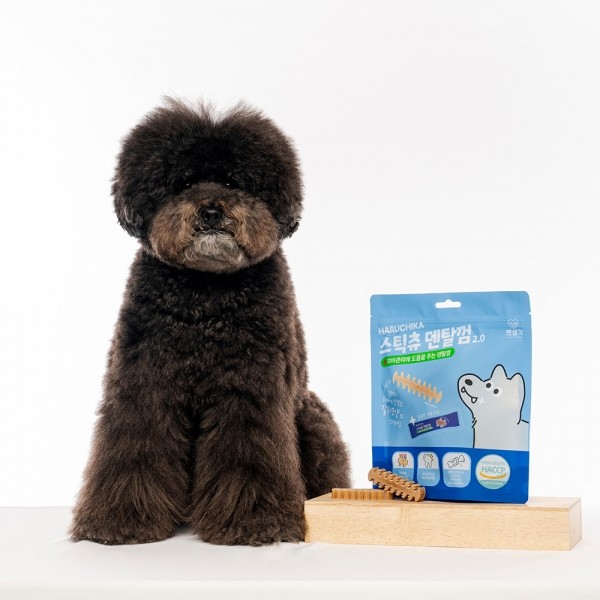 페오펫몰,[꽃길특가] 펫생각 강아지 덴탈껌 갈퀴형 치석 구취제거 개껌 양치껌 14개입