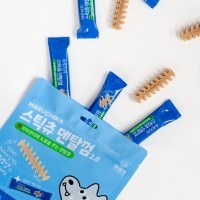 [꽃길특가] 펫생각 강아지 덴탈껌 갈퀴형 치석 구취제거 개껌 양치껌 14개입