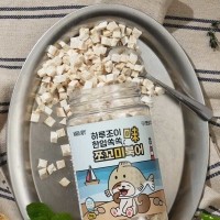 펫생각 강아지 간식 한입쏙쏙 대용량 노즈워크 훈련용 보상간식 북어 트릿 55g