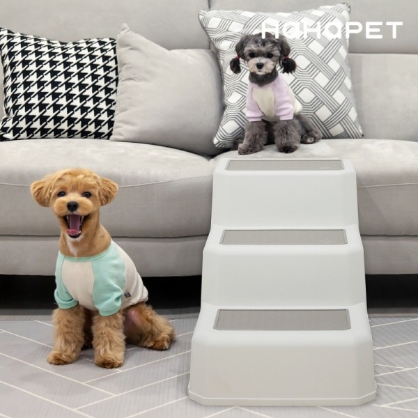 하하펫 플라스틱 강아지계단 엔젤스텝