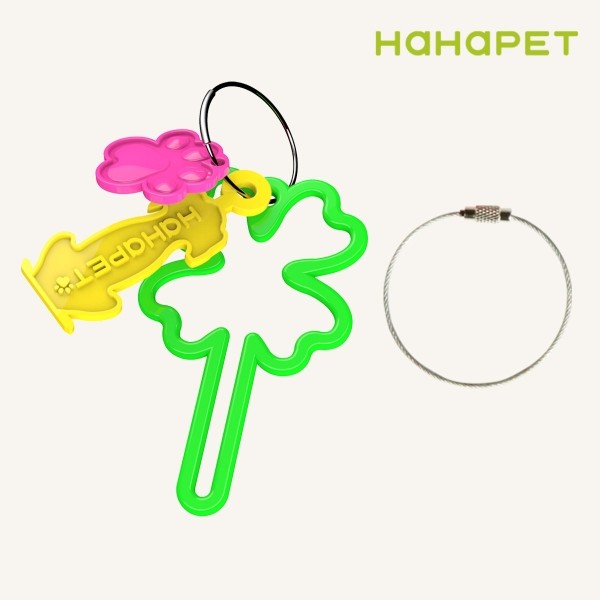 페오펫몰,하하펫 배변 봉투걸이 와이어 풉키링 랜덤