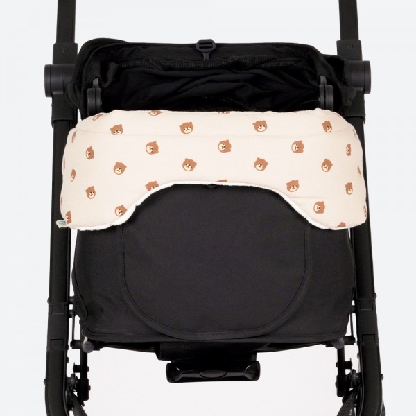 페오펫몰,로띠에 강아지 유모차 범퍼가드 가드핏 곰땡베이지