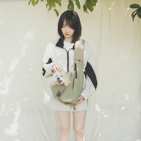 페오펫몰,로띠에 하이드림 데일리 릴렉스 슬링백 강아지 고양이 앞가방 애견 이동가방