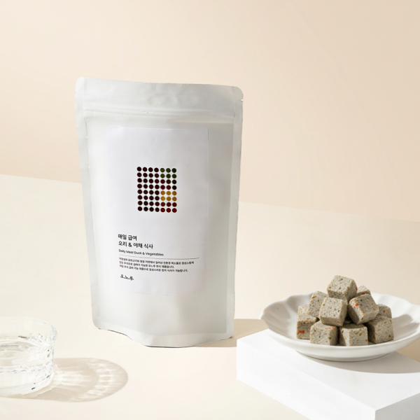 [오느루] 매일 급여 오리&야채 식사(50g*4)