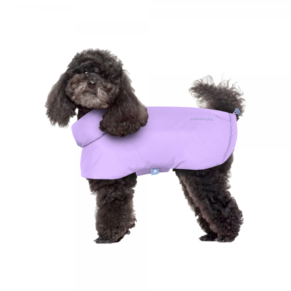 페오펫몰,코코넛즈 이지 핏 발열 패딩 - 퍼플