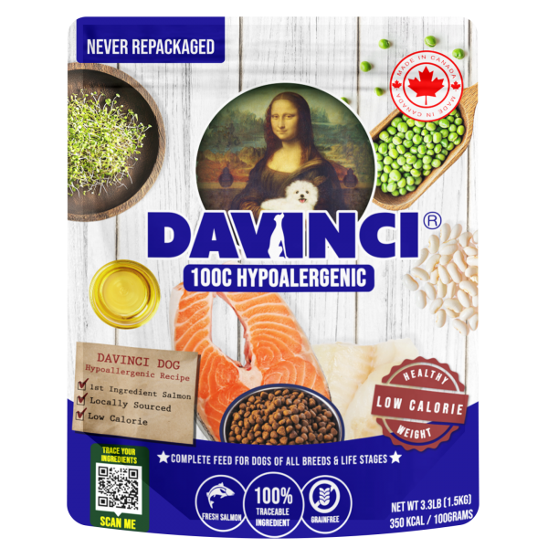 페오펫몰,다빈치독 하이포알러제닉 리얼피쉬 강아지사료