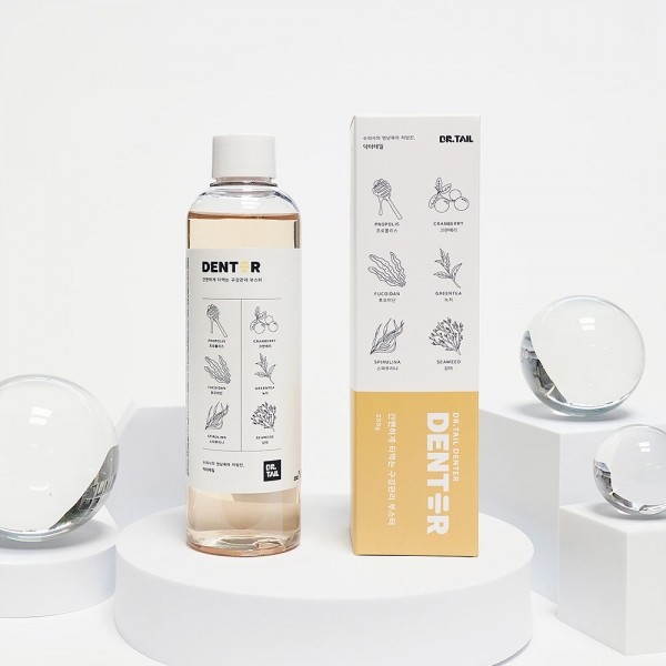 페오펫몰,물에 타 먹는 강아지 치약 닥터테일 덴터