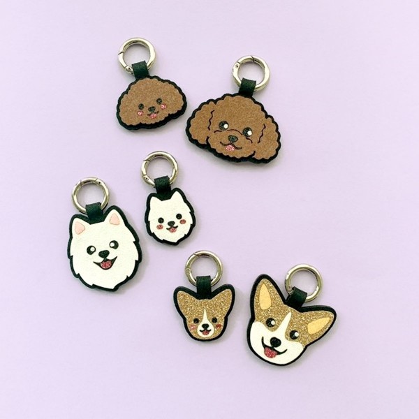 페오펫몰,강아지얼굴 인식표