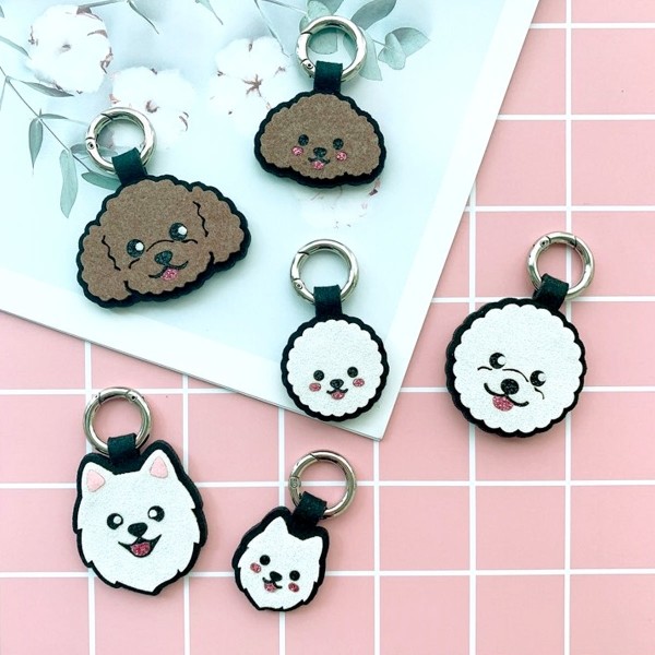 페오펫몰,강아지얼굴 인식표