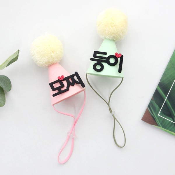 페오펫몰,강아지 고양이 고깔모자 파티햇 애견모자 반려동물 생일파티