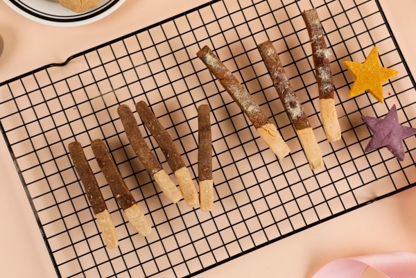 페오펫몰,디펫 바스켓 쿠키키트 146g, 강아지 간식, 빼빼로데이, 강아지빼빼로