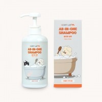 리스펫랩 강아지 고양이 더 순한 저자극 올인원 샴푸 500ml