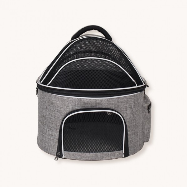 페오펫몰,리스펫 고양이 숨숨 돔형 이동장 이동가방 켄넬 본품