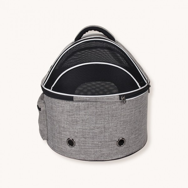 페오펫몰,리스펫 고양이 숨숨 돔형 이동장 이동가방 켄넬 본품