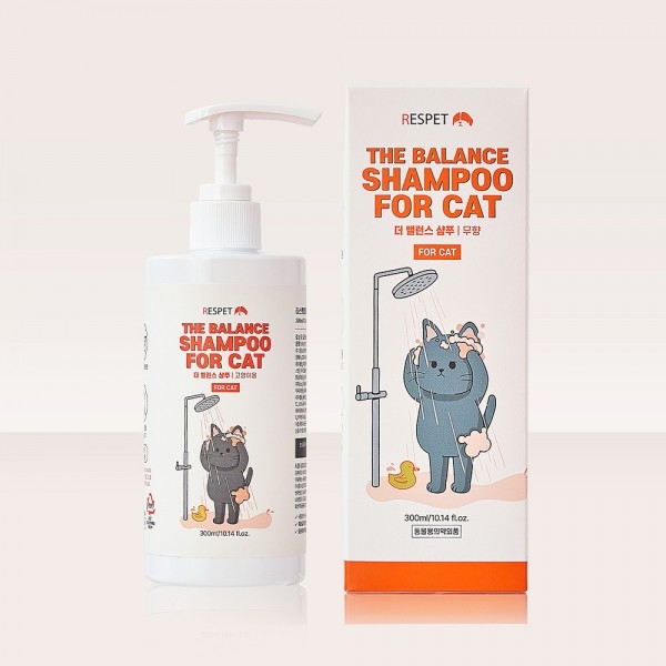 리스펫 고양이 더 순한 저자극 더 밸런스 샴푸 포 캣 300ml