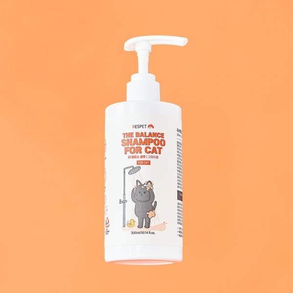 페오펫몰,리스펫 고양이 더 순한 저자극 더 밸런스 샴푸 포 캣 300ml