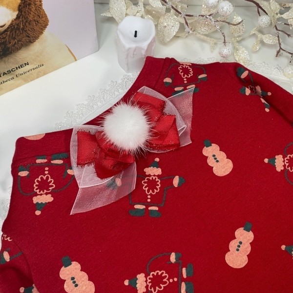 페오펫몰,플로피이얼스,크리스마스 강아지 스웻셔츠,레드 애견티셔츠