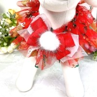 [새해특가]플로피이얼스, 크리스마스 종 케이프, 강아지스카프,머플러