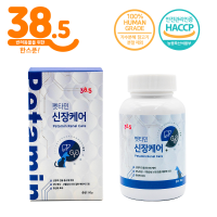 38.5 강아지 고양이 신장 요로 영양제 펫타민 신장케어 80g
