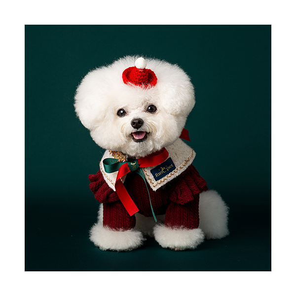 페오펫몰,X-mas Cape White (크리스마스 케이프 화이트)