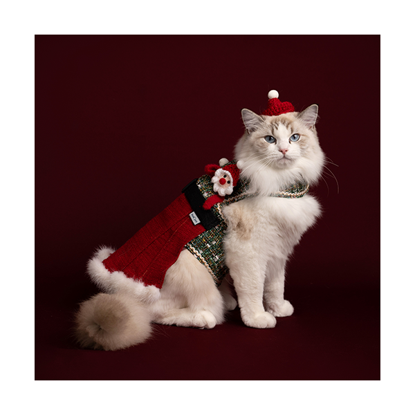 페오펫몰,Santa Harness Dress 산타하네스 드레스