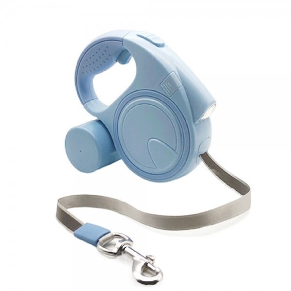 페오펫몰,개과천선 강아지 LED light 자동 리드줄 3M