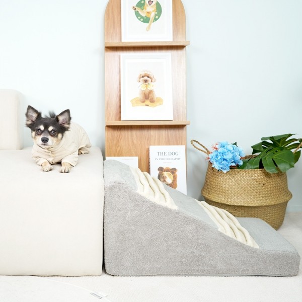 페오펫몰,개과천선 오드 펫스텝 강아지 슬라이드 계단