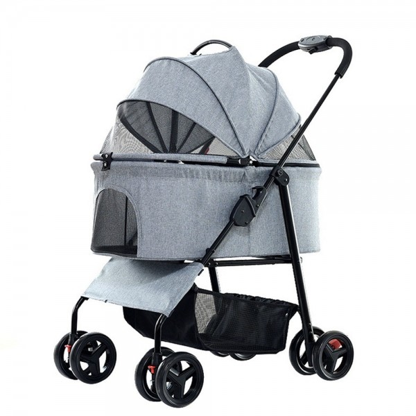 페오펫몰,개과천선 스텔 반려동물 유모차 접이식 3 in 1