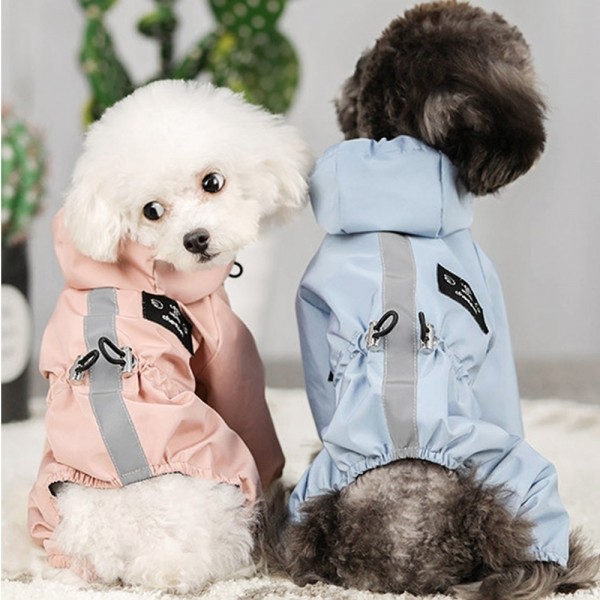 페오펫몰,개과천선 스윗 레인점퍼 강아지 레인코트