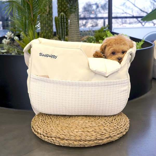 페오펫몰,개과천선 오트 강아지 슬링백